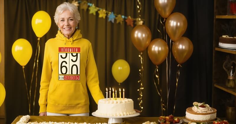 dámské mikina věkometr 60